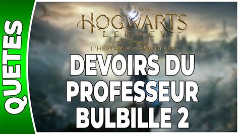 devoir 2 bulbille|Devoirs du professeur Bulbille 2